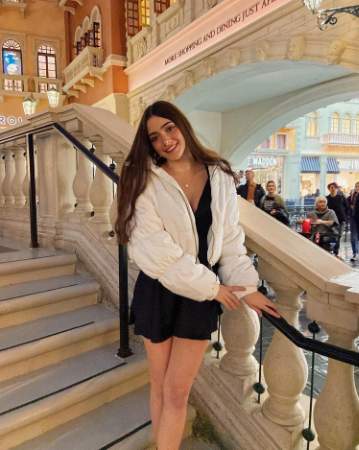 The pov girl Ansley Spinks on her social media.